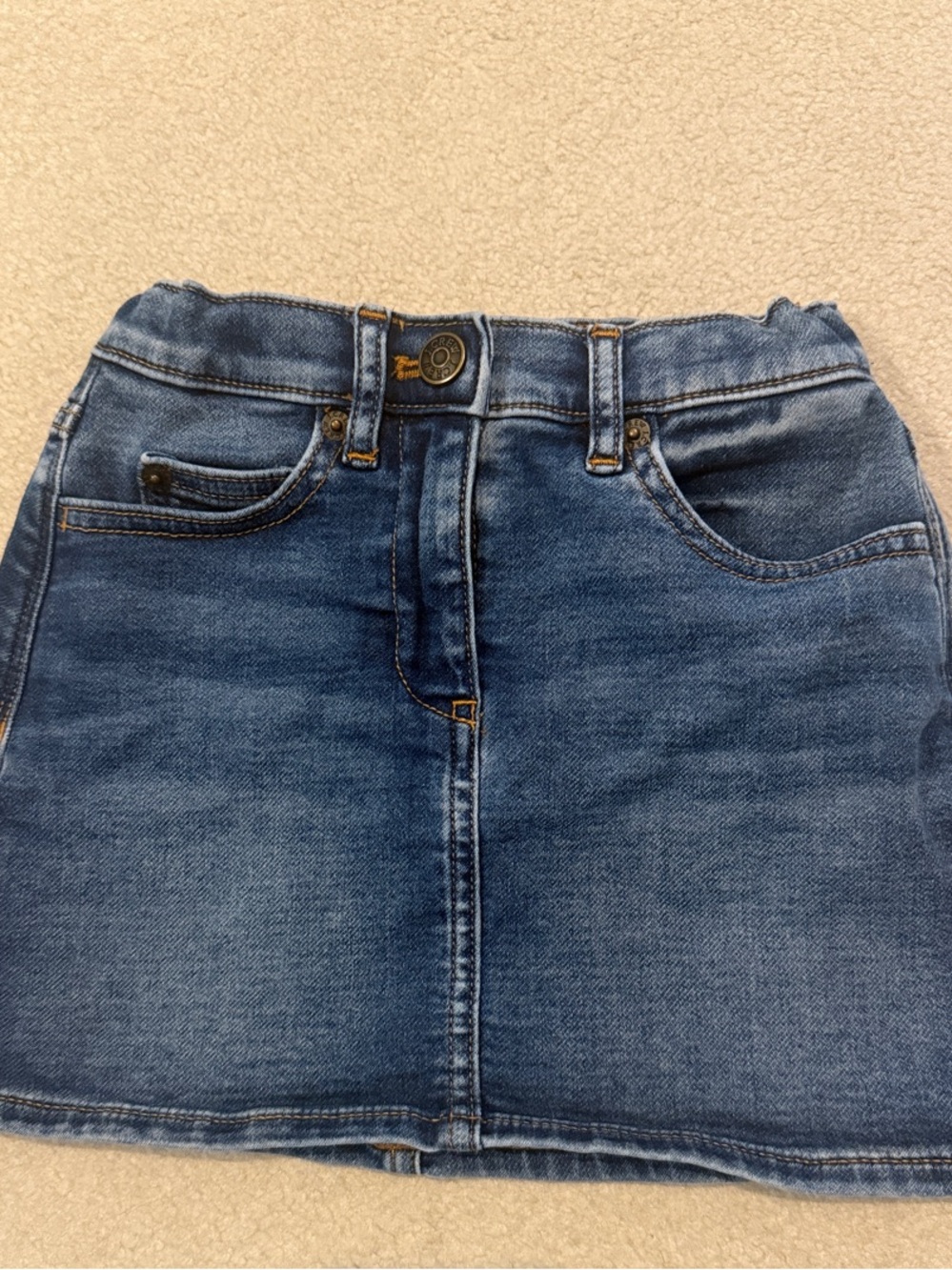 Crewcuts Blue Denim Mini Skirt